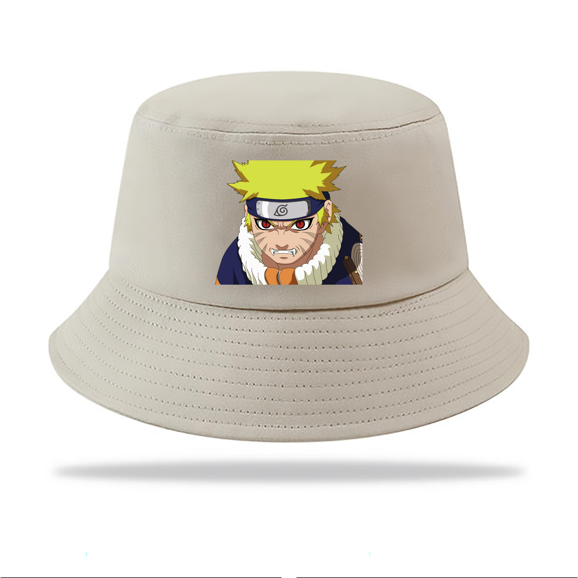 （画像用） NARUTO -ナルト- うずまき ナルト Uzumaki Naruto アウトドア日除けバケットハット